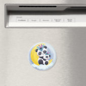 Cute Panda Beer Magnet Magneet (Insitu (Vaatwasser))