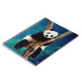 Cute Panda Beer Notitieboek (Linkerzijde)