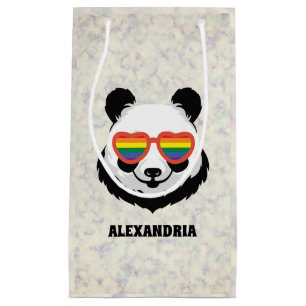 Cute Panda Beer Regenboog LGBTQ Klein Cadeauzakje