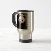 Cute Panda Beer Reisbeker (Voorkant links)