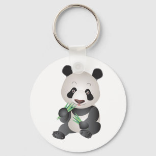 Cute Panda Beer Sleutelhanger