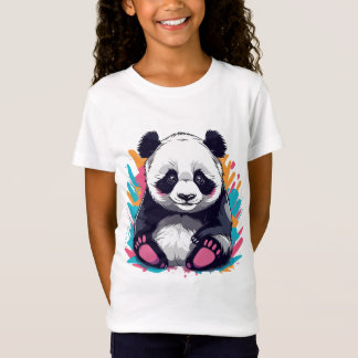 Cute Panda Beer T-shirt