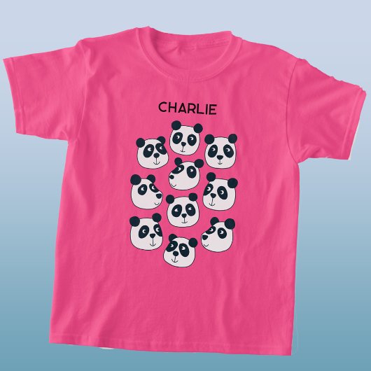 Cute Panda Beer T-shirt