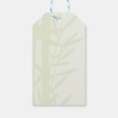 Cute Panda Beren Cuddling Waterverf Baby shower Cadeaulabel (Achterkant)