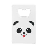 Cute Panda Blep Mlem Blop Kredietkaart Flessenopener (Achterkant)