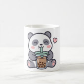 Cute Panda Bubble Tea Classic Mug Koffiemok (Center)