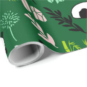 Cute Panda Cadeaupapier (Rol Hoek)