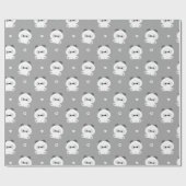 Cute Panda Cadeaupapier (Vlak)