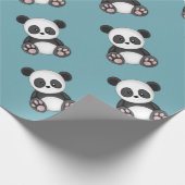 Cute Panda Cadeaupapier (Hoek)