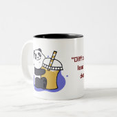 Cute Panda café Mug (Devant gauche)
