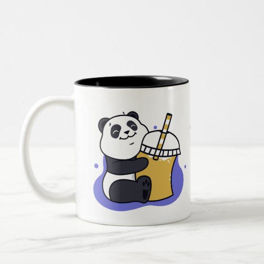 Cute Panda café Mug (Gauche)