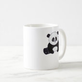 Cute Panda Café Mug - Sip in Style! (Devant droit)