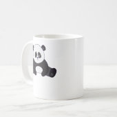 Cute Panda Café Mug - Sip in Style! (Devant gauche)