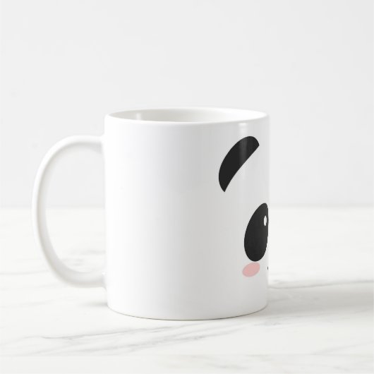 Cute Panda Classic Mok voor kinderen (Links)