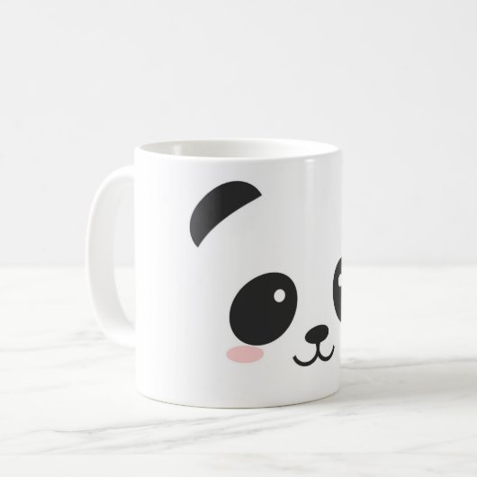 Cute Panda Classic Mug pour enfants (Devant gauche)