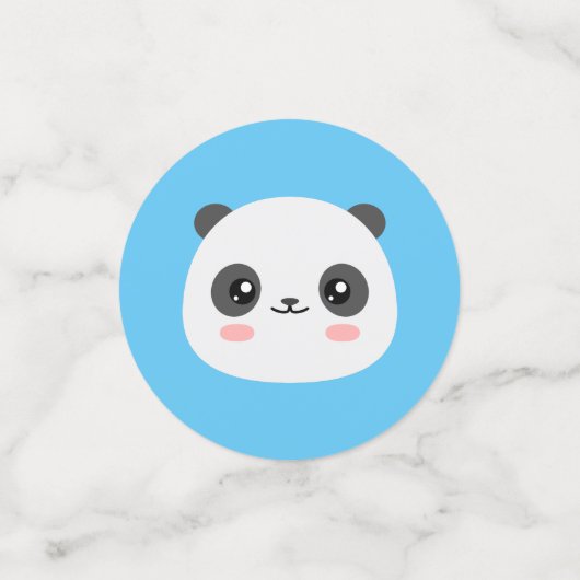 Cute Panda Confetti (Kleine voorkant)
