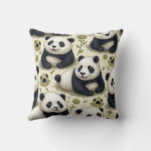 Cute Panda Coussin (Verso)