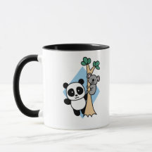 Cute Panda en Koala - Amanda Roos