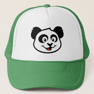 Cute Panda Face Trucker Pet