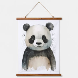 Cute Panda Hangend Wandkleed