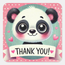 Cute Panda Hartelijk dank