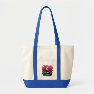 Cute Panda Holding Heart - Valentijnsdag Gift Tote Bag