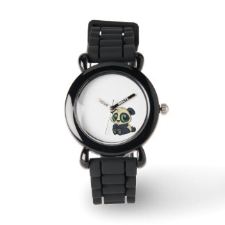 Cute Panda Horloge