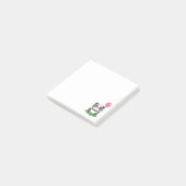 Cute Panda Illustration Post-it® Notes (Schuin)