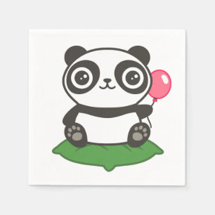 Cute Panda Illustration Servet