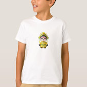 Cute Panda in Peking Opera Outfit T-Shirt (Devant)