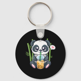 Cute Panda Kawaii Anime Otaku Japanse belbokbobbel Sleutelhanger