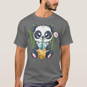 Cute Panda Kawaii Anime Otaku Japanse belbokbobbel T-shirt