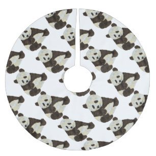 Cute Panda Kerstboom Rok