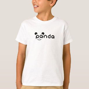 Cute Panda Lach Kids T-shirt   Grappig Dieren Cart