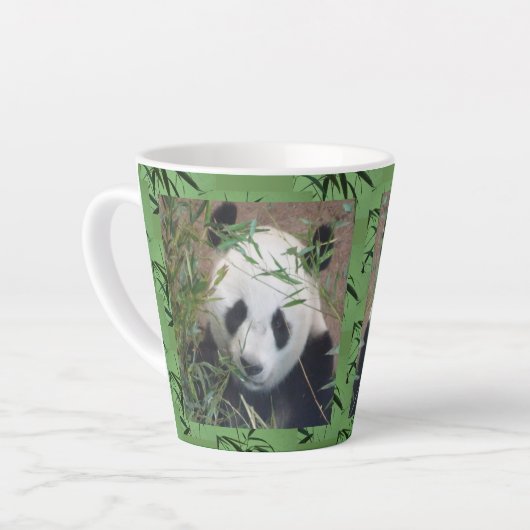 Cute Panda Latte Mug (Angle gauche)