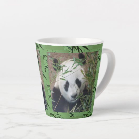 Cute Panda Latte Mug (Angle droit)