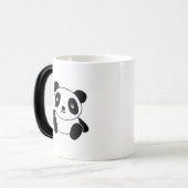Cute Panda Magische Mok (Voorkant links)