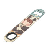 Cute Panda Magnetic Bottle Opener (Devant angulaire)