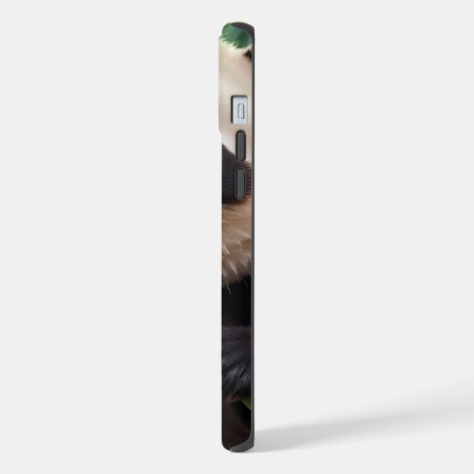 Cute Panda Mange Du Bambou (Côté gauche)