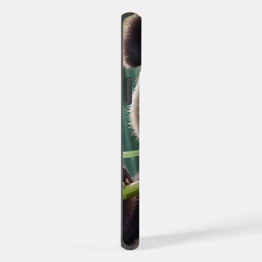 Cute Panda Mange Du Bambou (Côté droit)