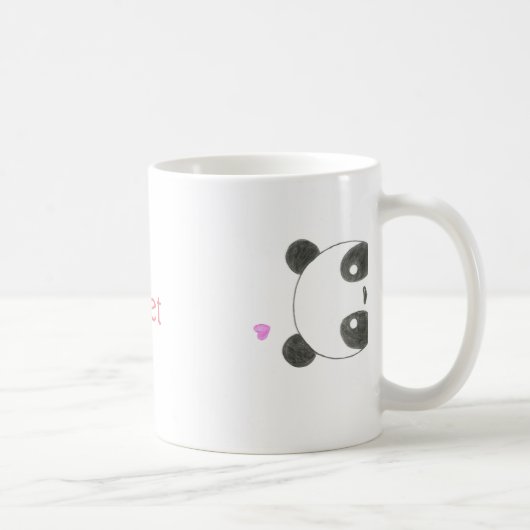 Cute Panda Mok (Rechts)