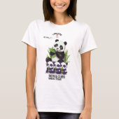 Cute Panda Mom T-Shirt – Adorable Mother’s Day Gif (Devant)