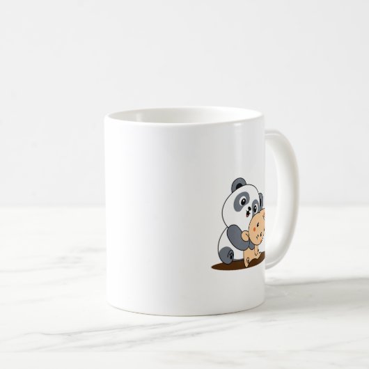 Cute Panda Mug (Devant droit)