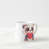 Cute Panda Mug - Kawaii Cartoon Animal Café Cup (Devant droit)