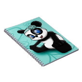 Cute Panda Notitieboek (Rechterzijde)