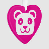 Cute Panda Ornament (voorkant)