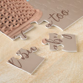 Cute Panda Ours Nouvelle Maison Jigsaw Puzzle (Côté)