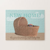 Cute Panda Ours Nouvelle Maison Jigsaw Puzzle (Horizontal)