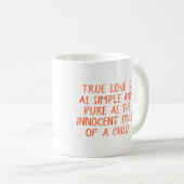 Cute Panda "Panda-monium of Love" Mug (Devant droit)