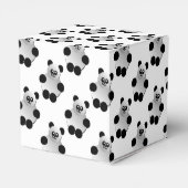 Cute Panda Pattern Bedankdoosjes (Achterkant)